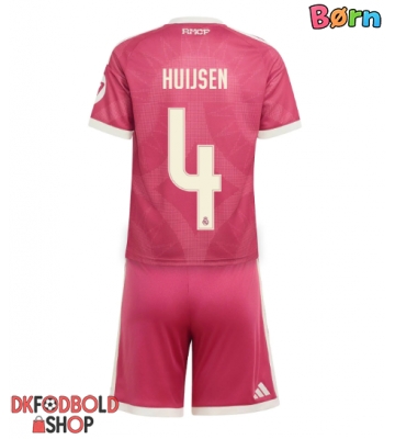 Real Madrid Dean Huijsen #4 Tredje trøje Børn 2026-27 Kort ærmer (+ korte bukser)